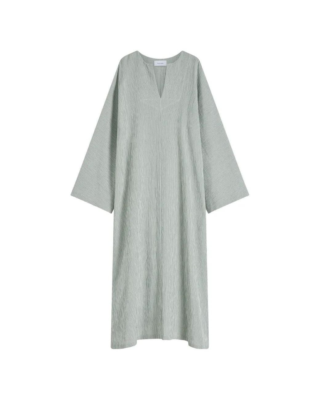 Bondi Born Gray Finn Kimono-Sleeve Maxi Dress