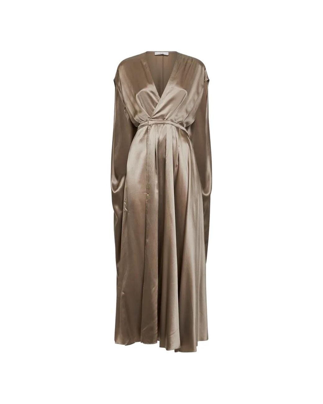 Co. Natural Cape-Back Wrap Dress