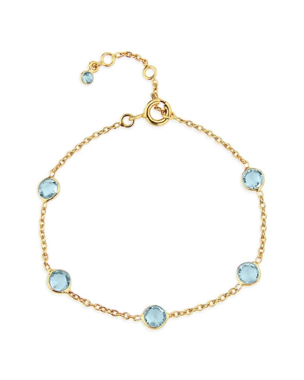 Auree Jewellery Metallic Antibes Gemstone Bracelet