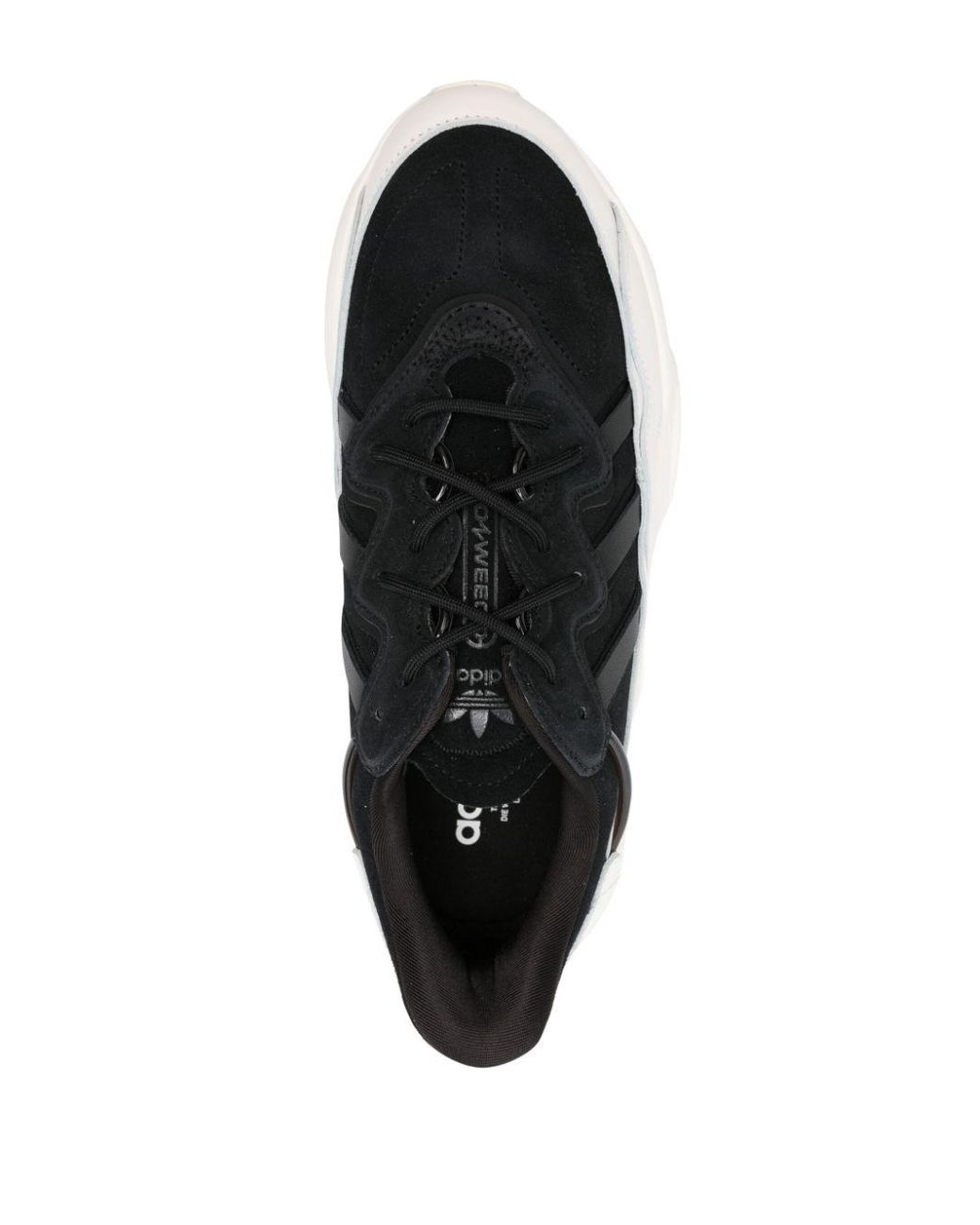 adidas Ozweego Suede Leather Sneakers in Black for Men | Lyst