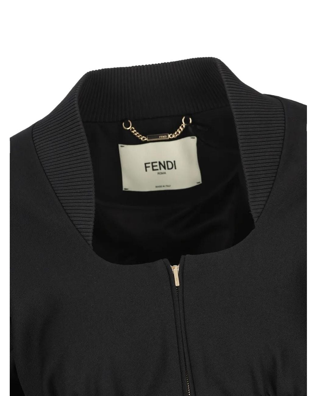 Fendi Jack Met Rits in het Black