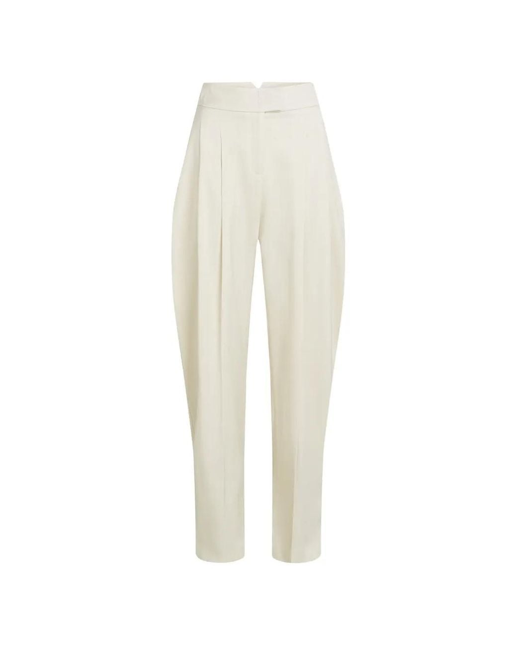Karl Lagerfeld Karl Studios Geplooide Broek in het White