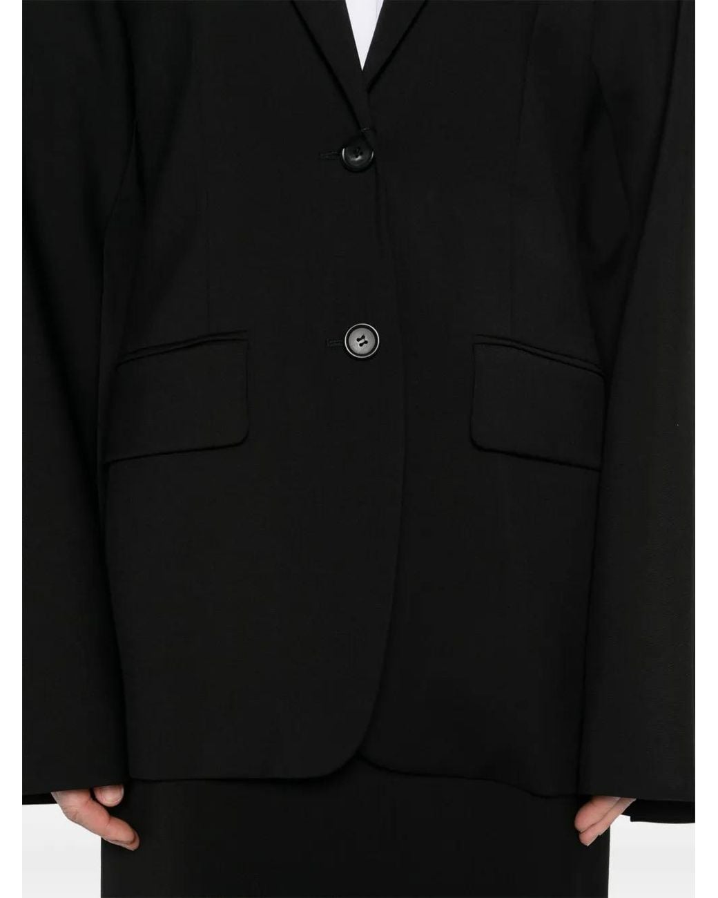 Sportmax Black Ecru Blazer