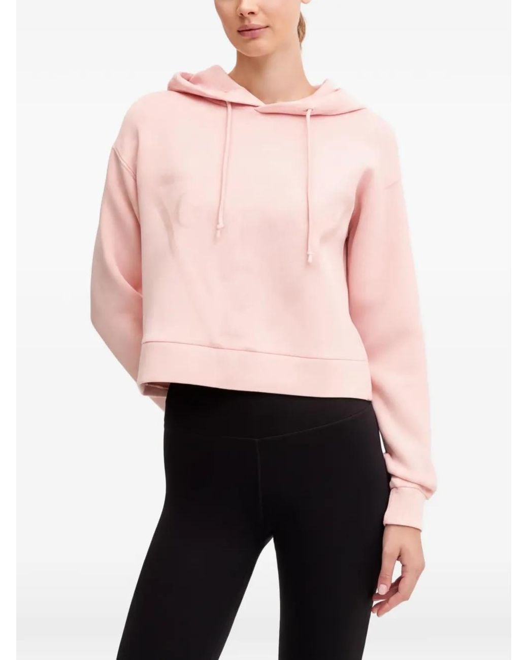 Guess Pink Logo Hoodie