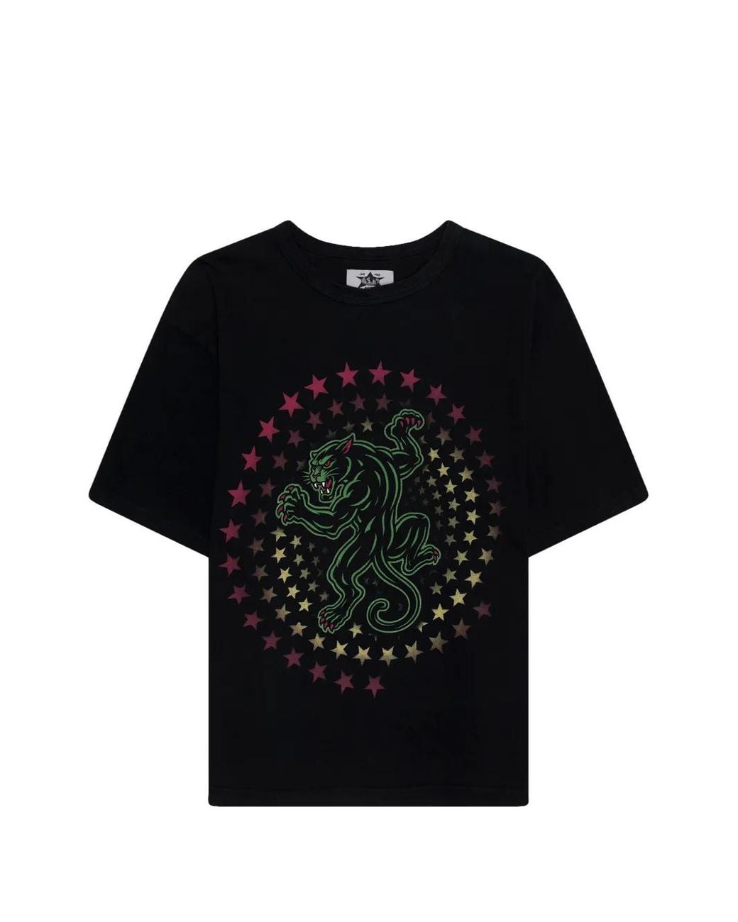 Barriers Black Star Panther T-Shirt for men