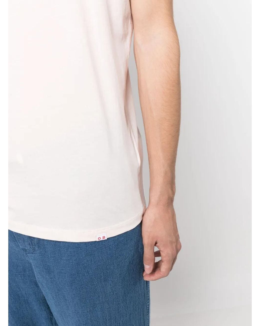 Orlebar Brown White Short-Sleeve Cotton T-Shirt for men