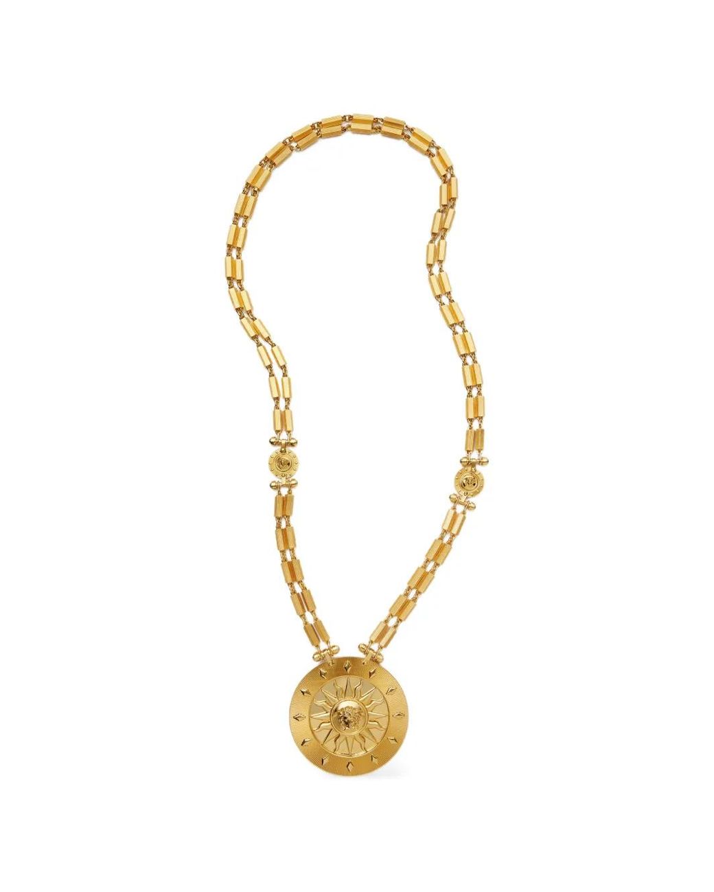 Versace Metallic Irradia Necklace