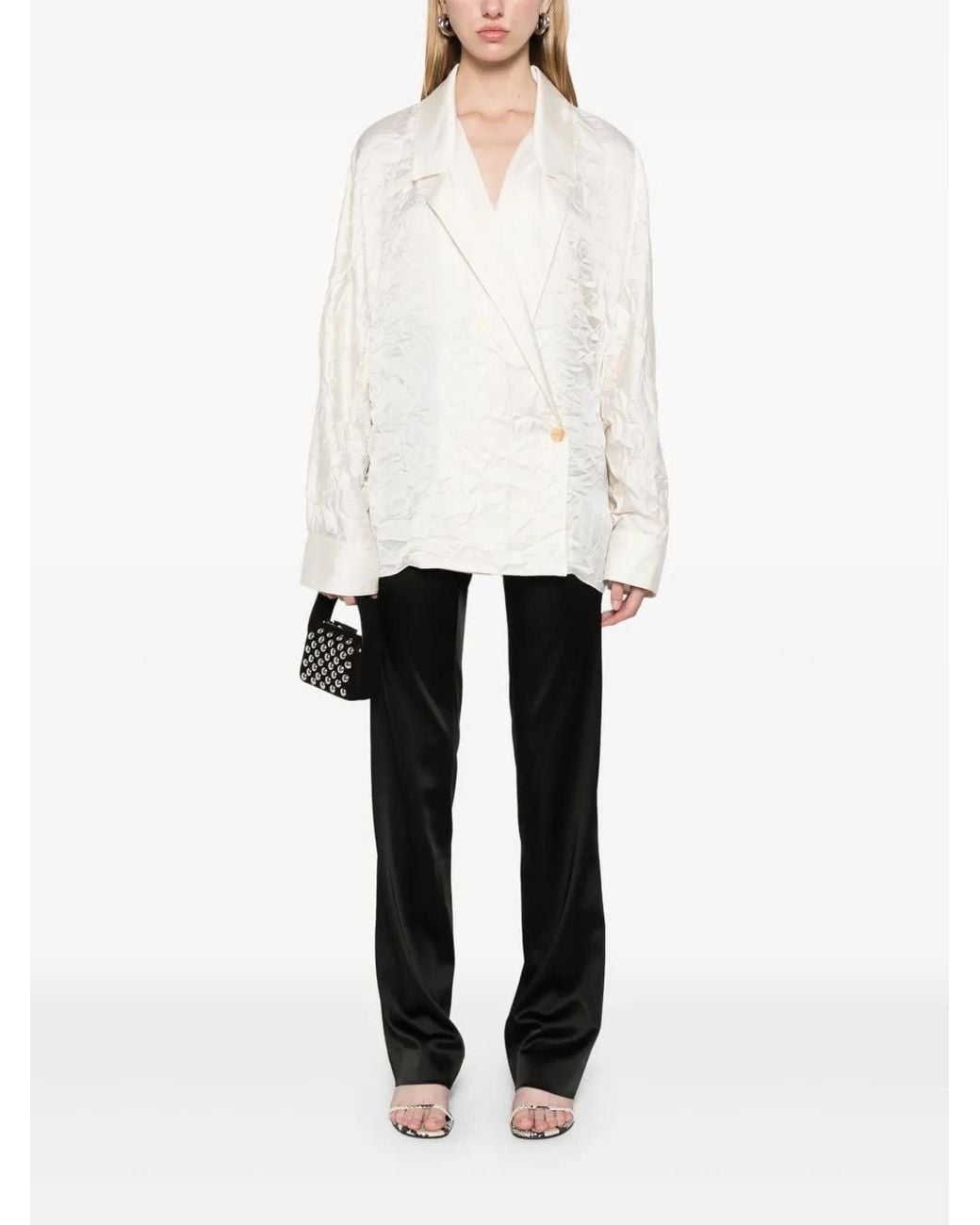 Khaite White Garth Top