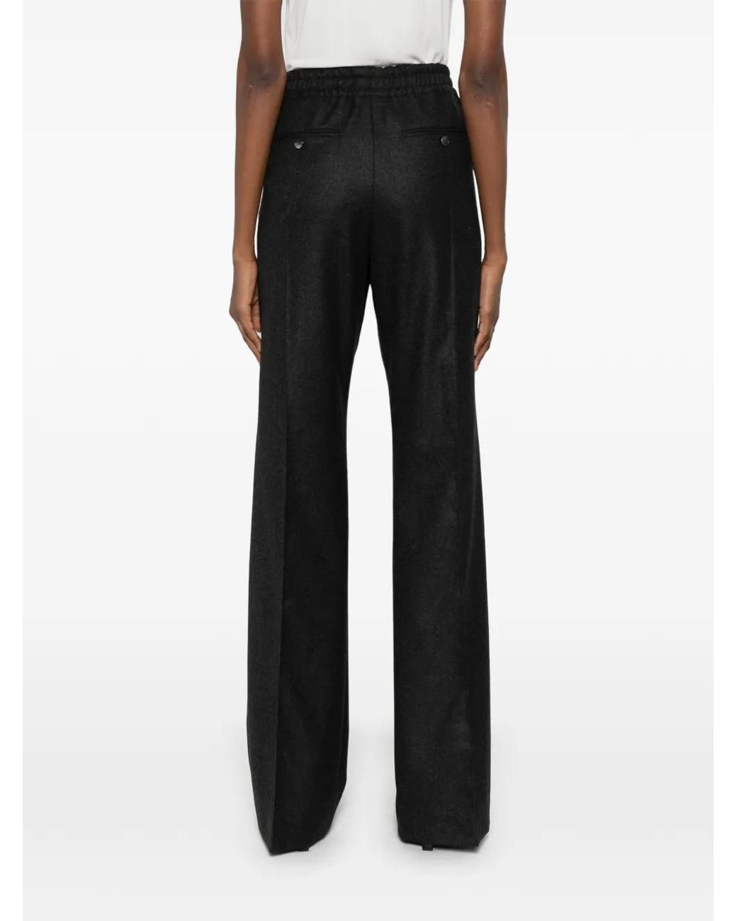 Tom Ford Black Drawstring Trousers
