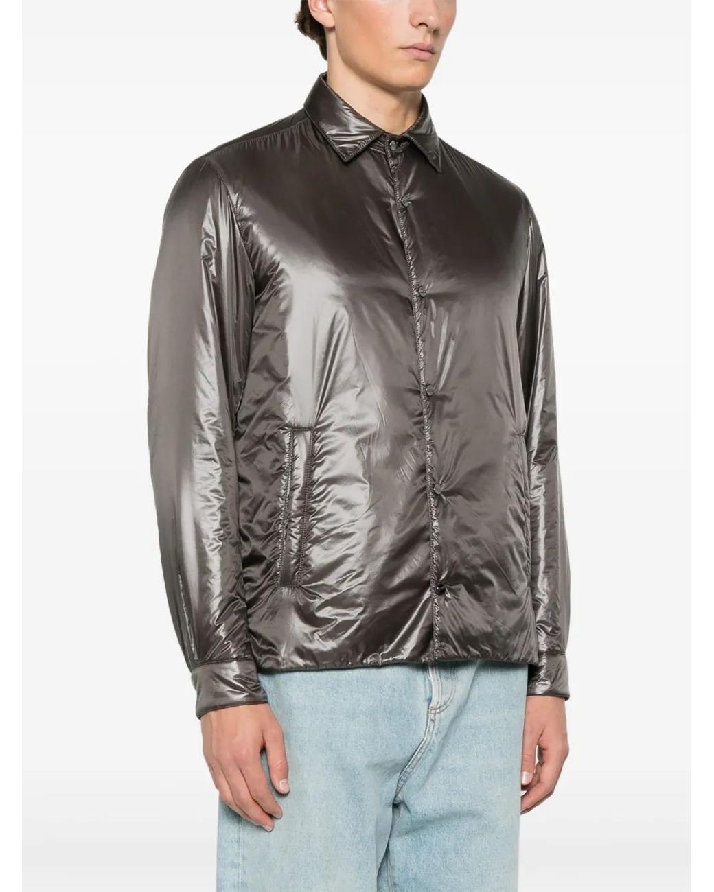 Herno Brown Padded Jacket for men