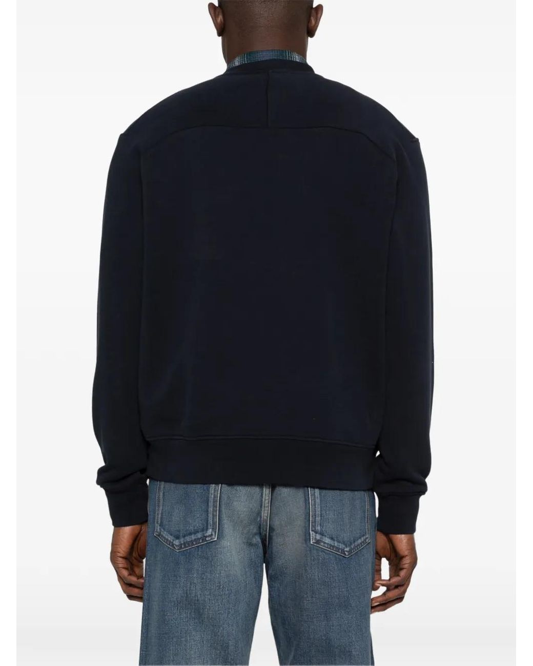 Givenchy Black Logo-Patch Sweatshirt for men