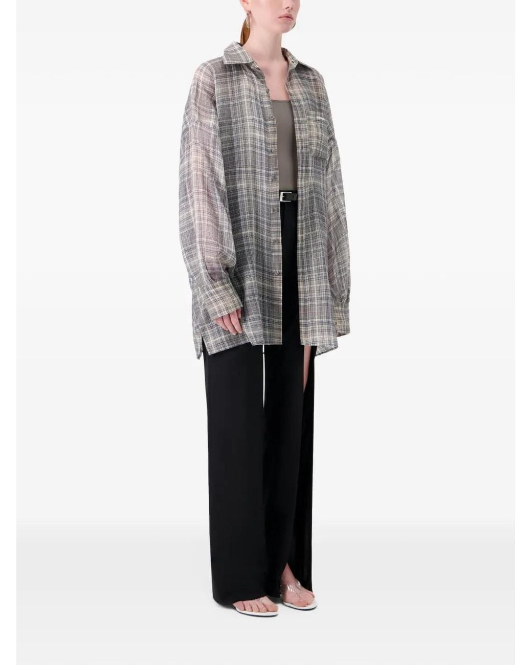 Coperni Pantalon Met Bretel in het Black