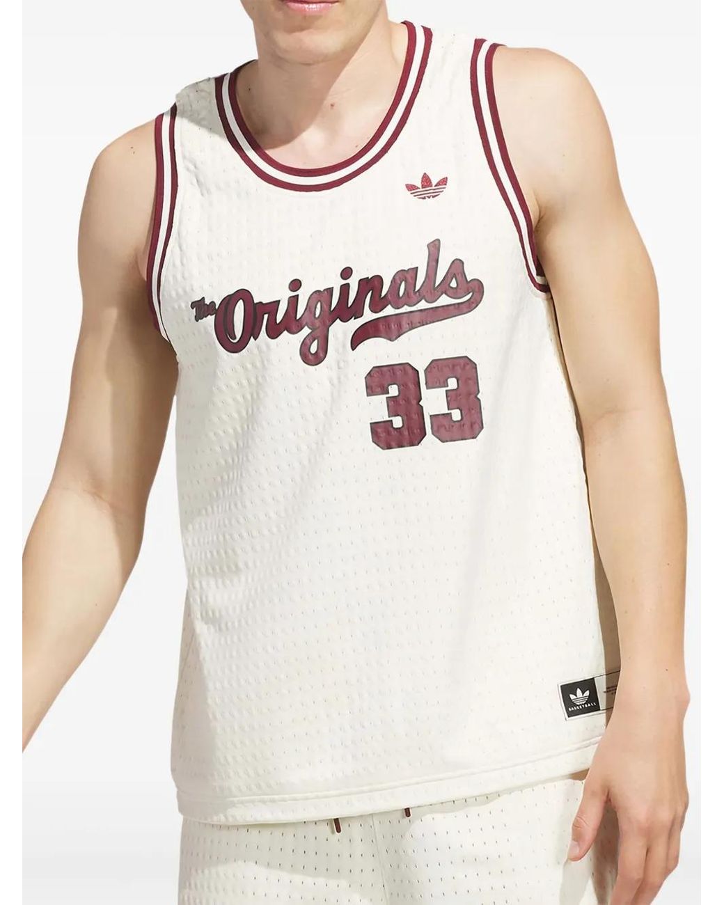 Adidas Gray Mesh Sleeveless Jersey