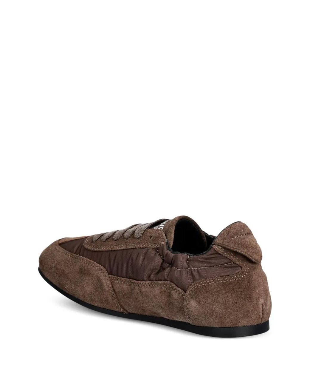 Love Moschino Brown Lace-Up Sneakers