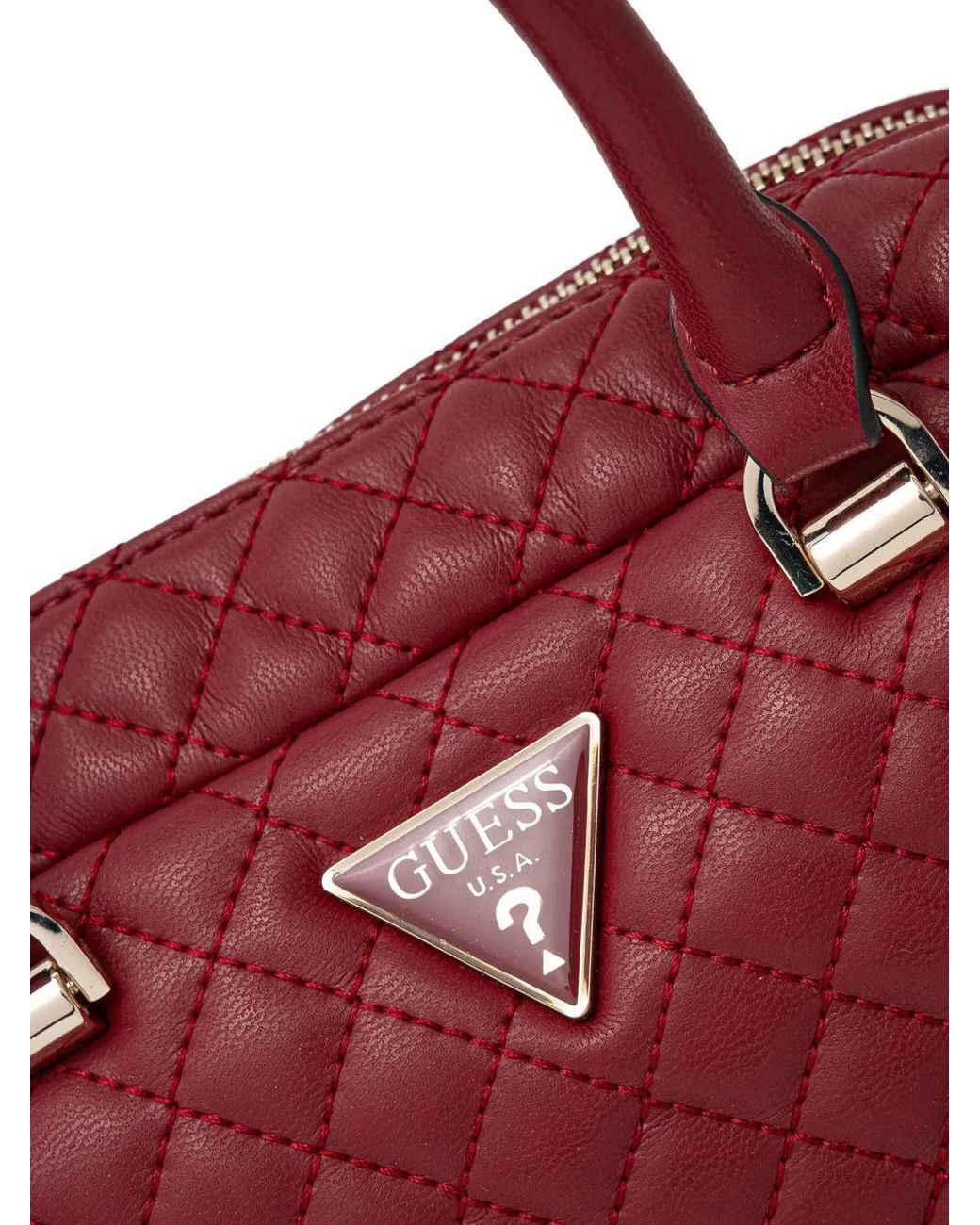Guess Red Riane Tote Bag