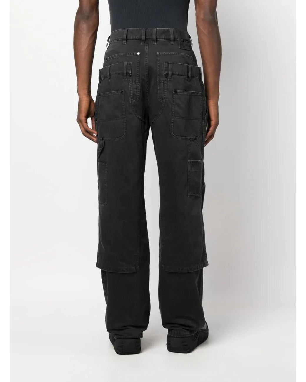 Pantaloni Utility di 032c in Black da Uomo