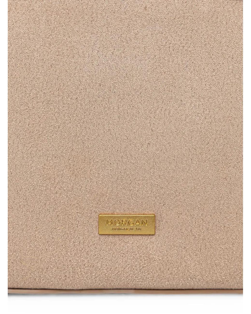 Morgan Natural Stud-Embellished Tote Bag