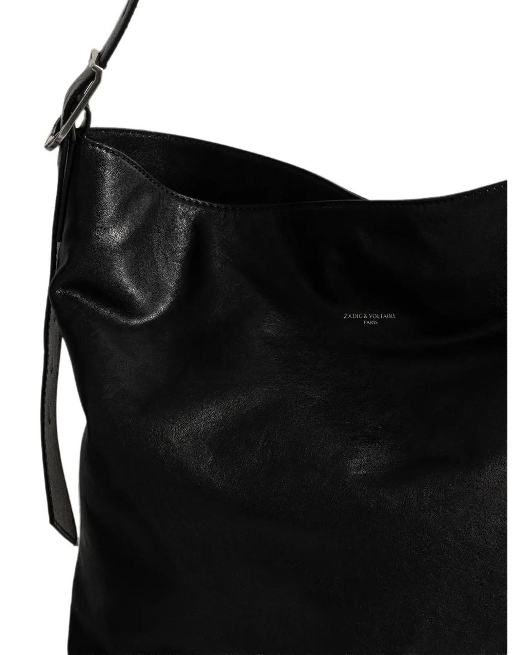 Zadig & Voltaire Black Jane Bucket Bag
