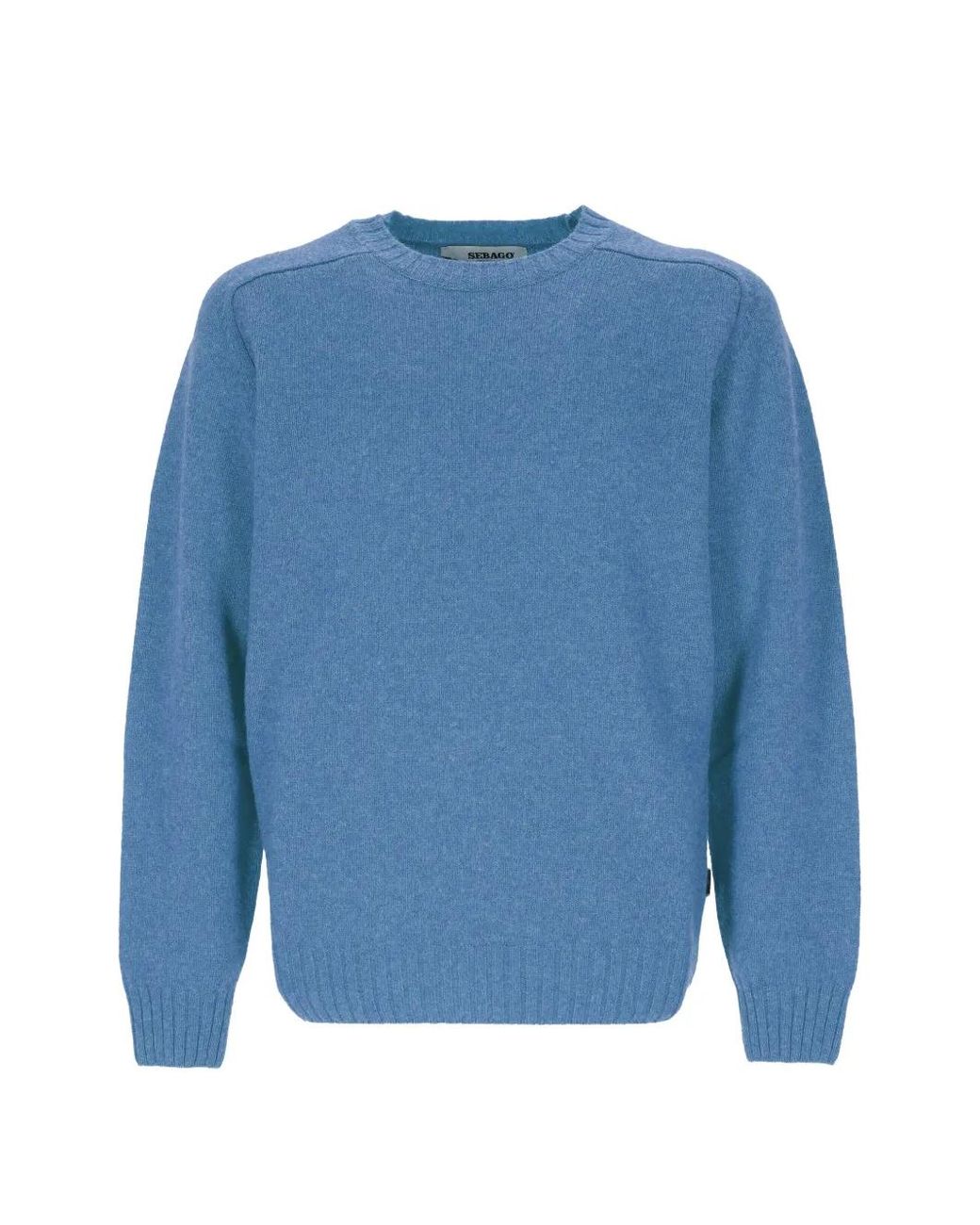 Sebago Blue Gilead Crew-Neck Wool Sweater for men