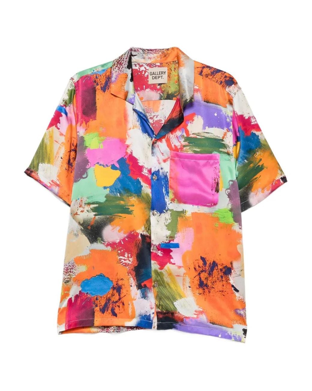 GALLERY DEPT. White Chemise Parker À Imprimé Graphique for men
