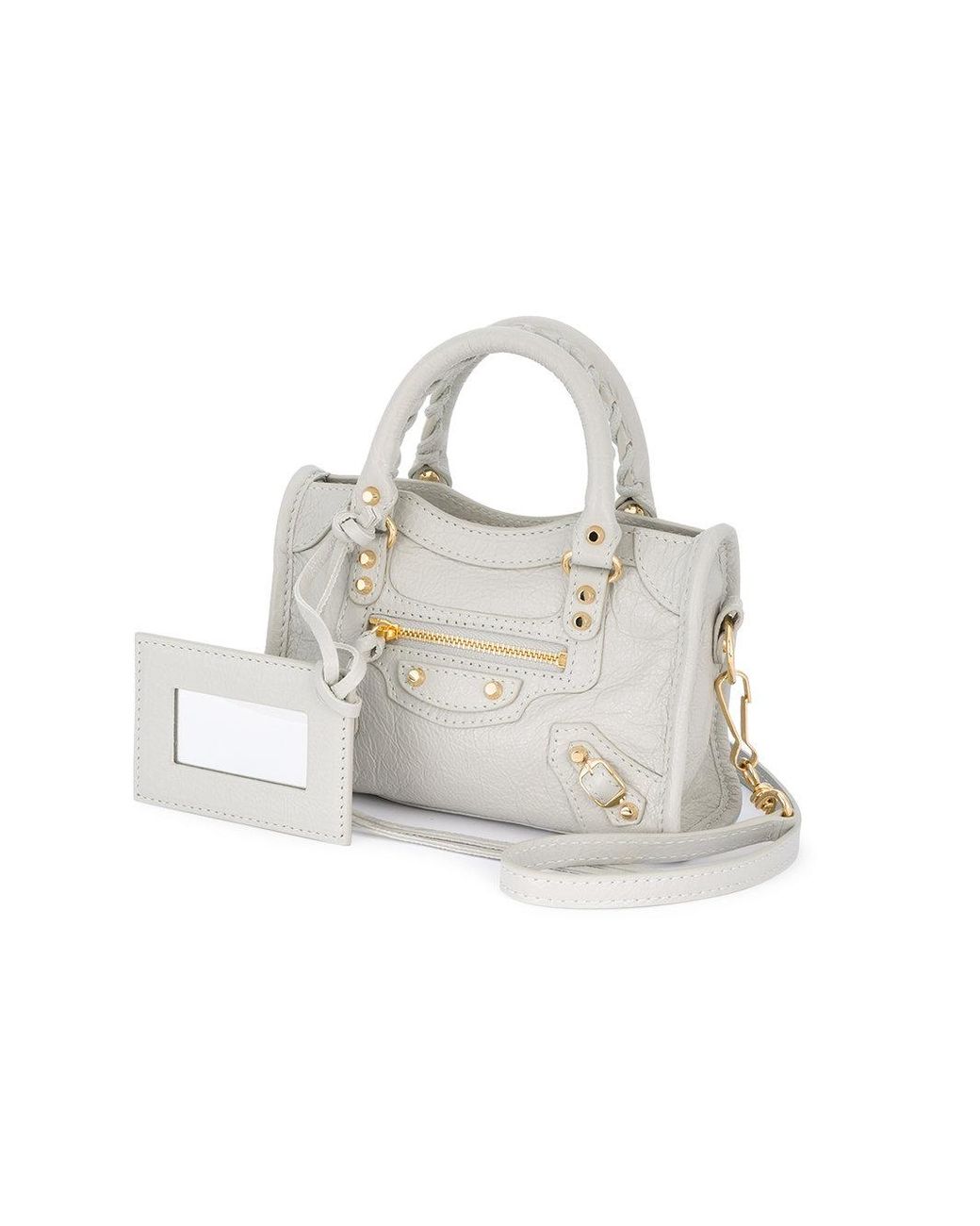 Balenciaga Classic Nano City Bag in Grey Lyst Canada
