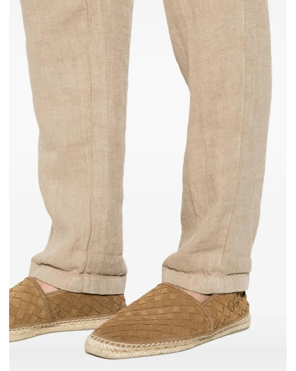Myths Natural Pleated Trousers for men