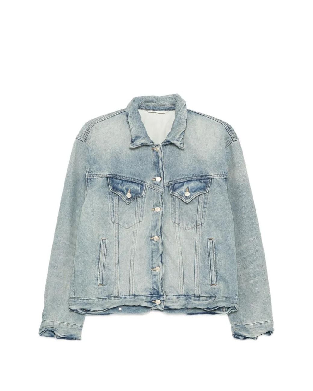 JNBY Blue Cotton Denim Jacket