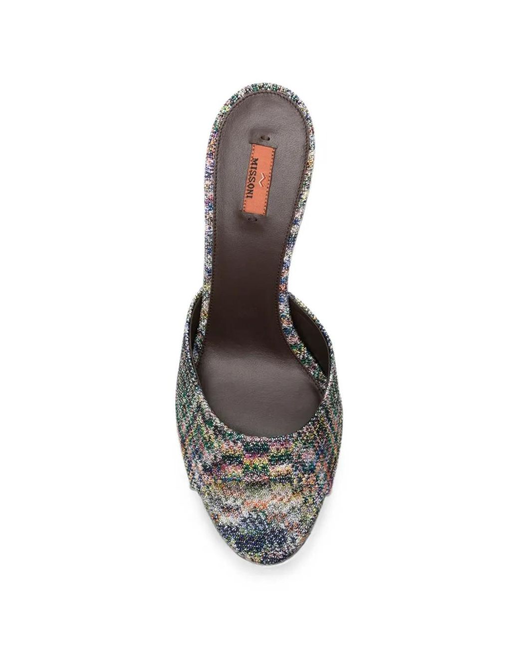 Missoni White Daisy Heeled Sandals