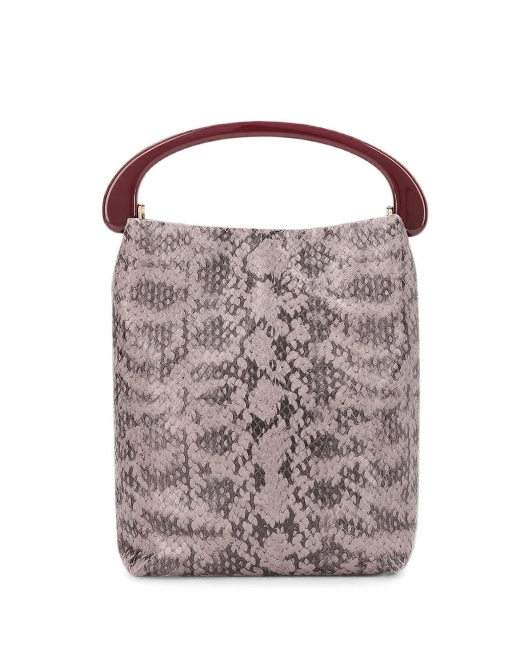 Dries Van Noten Pink Micro Leather Bag