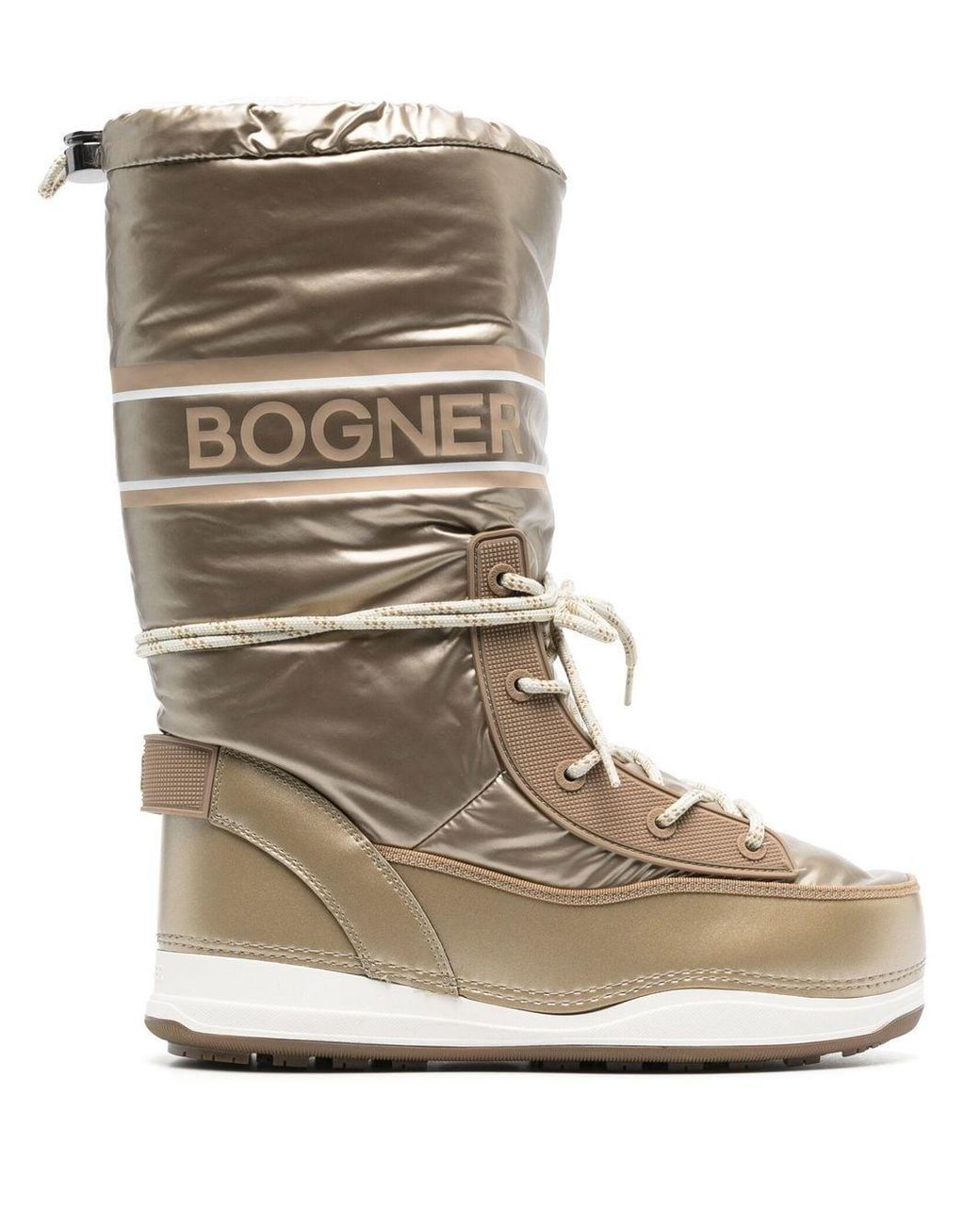 Bogner Les Arcs Snow Boots in Natural | Lyst Canada