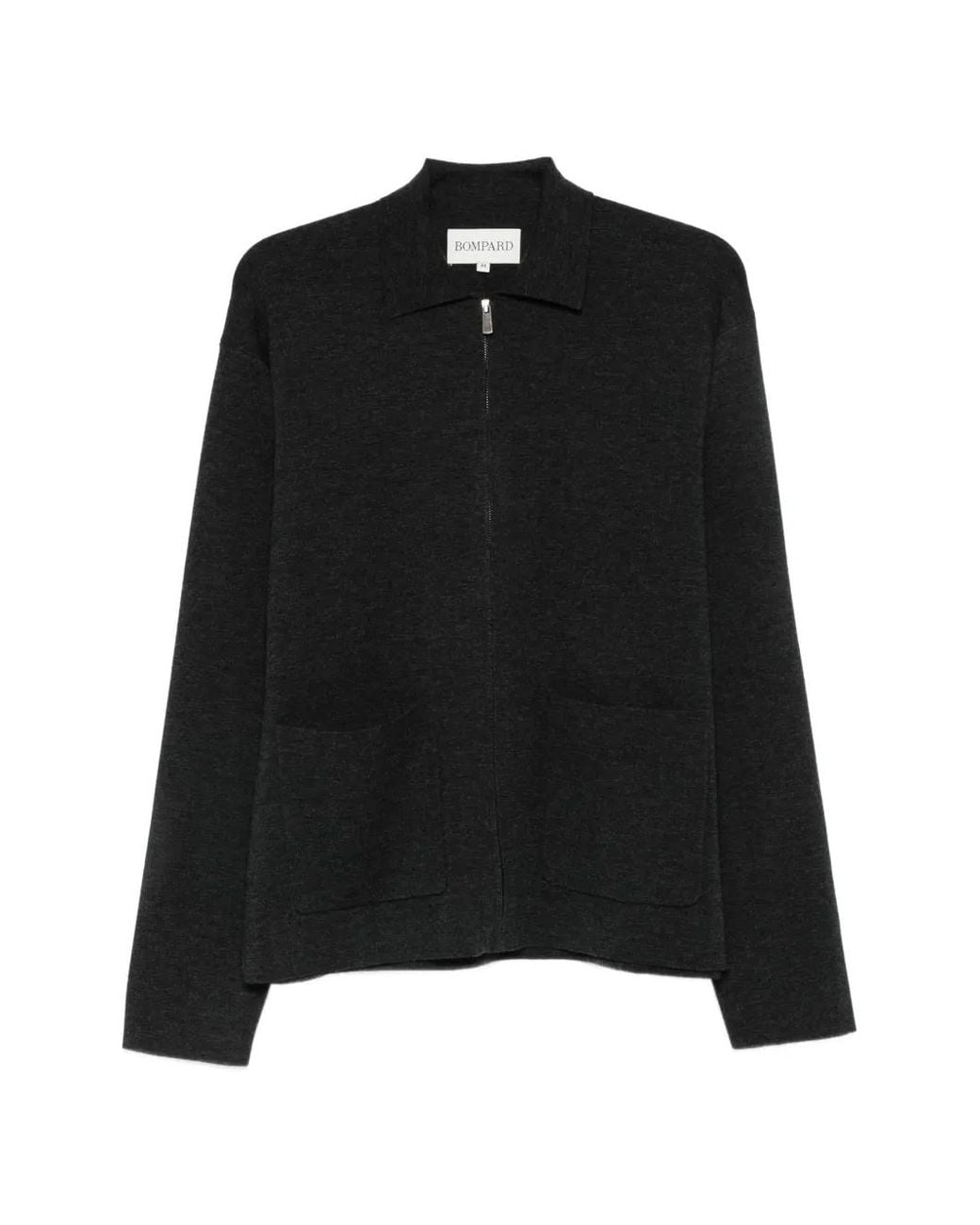 Bompard Black Milano Zip-Up Jacket for men