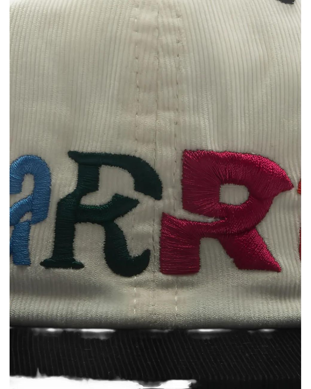 by Parra Gray Error Logo Panel Hat for men