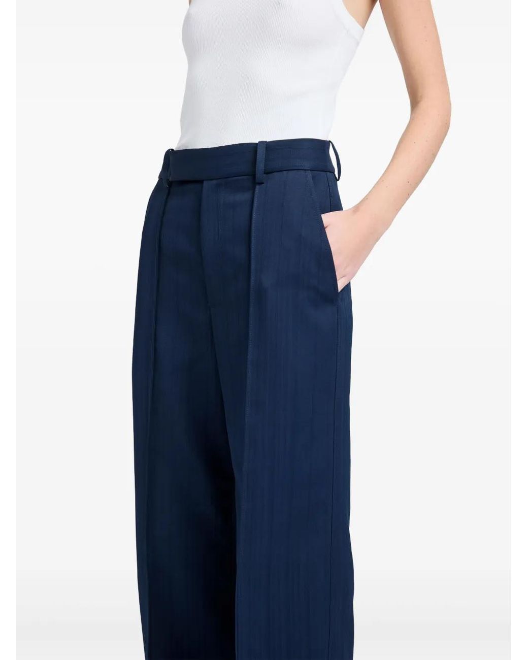 Proenza Schouler Blue Weyes Trousers