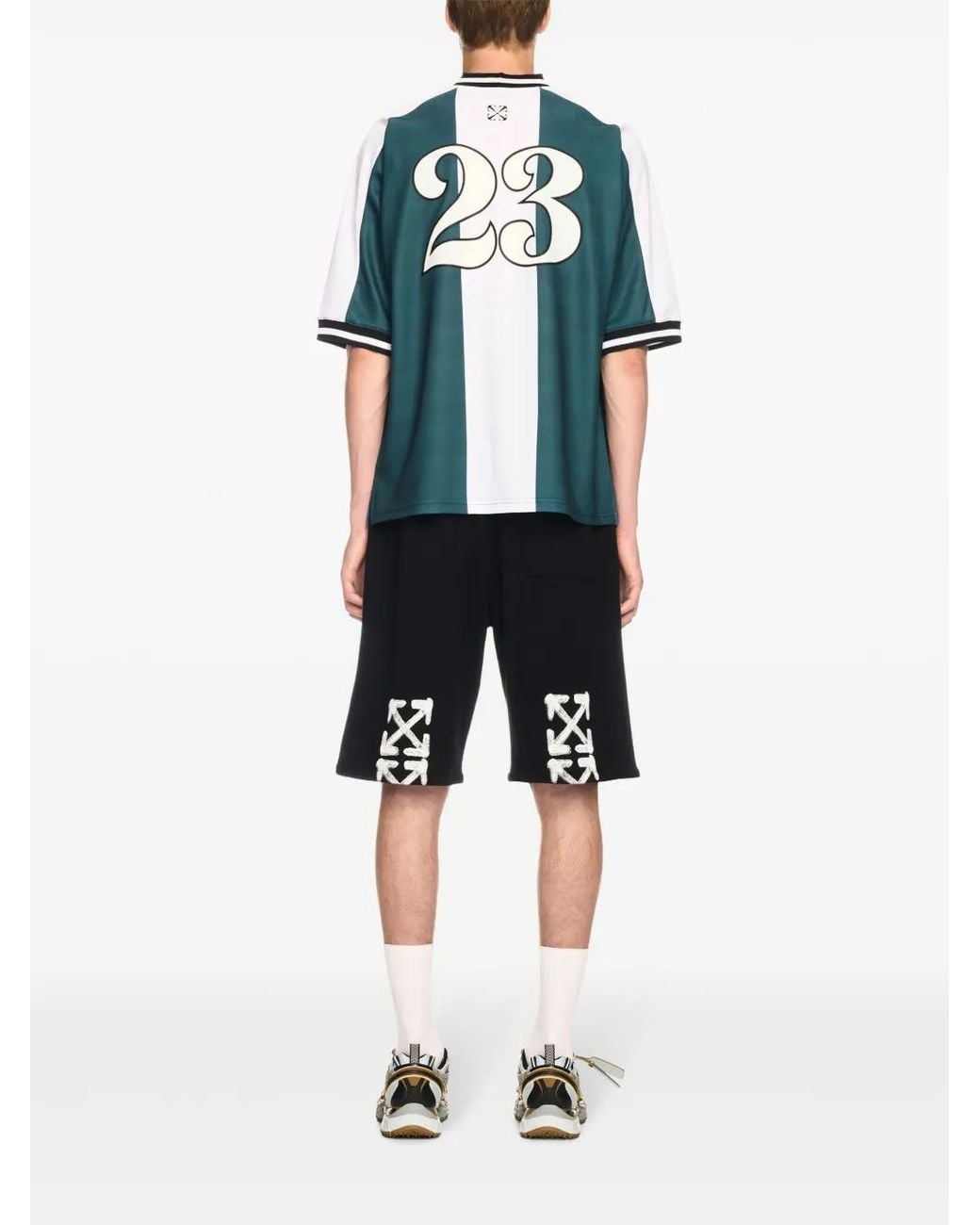 Off-White c/o Virgil Abloh Blue Tiger 23 T-Shirt for men