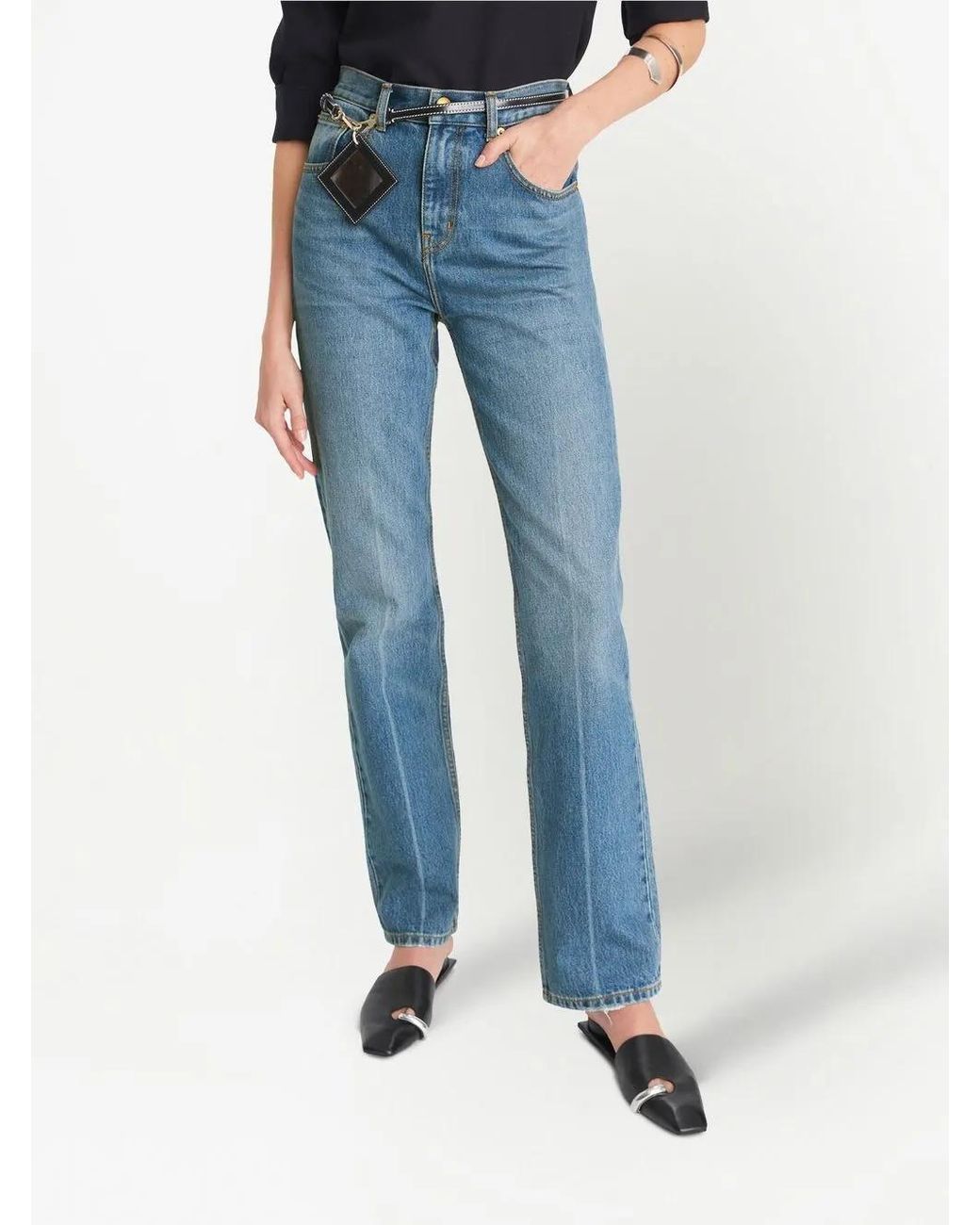 Tory Burch Blue Denim Jeans