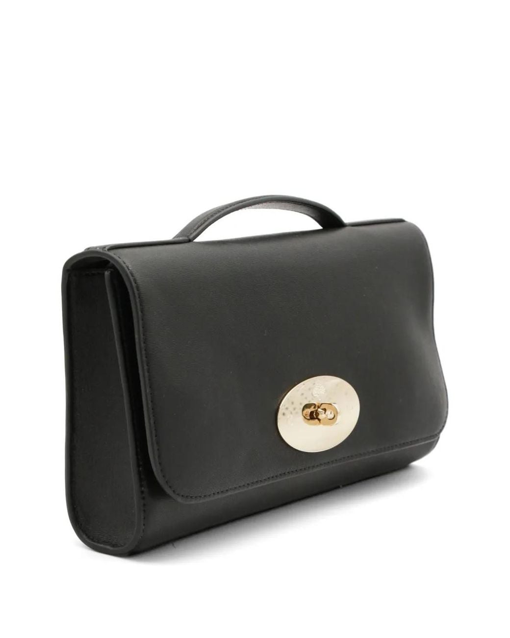 Mulberry Black Pochette Lily En Cuir