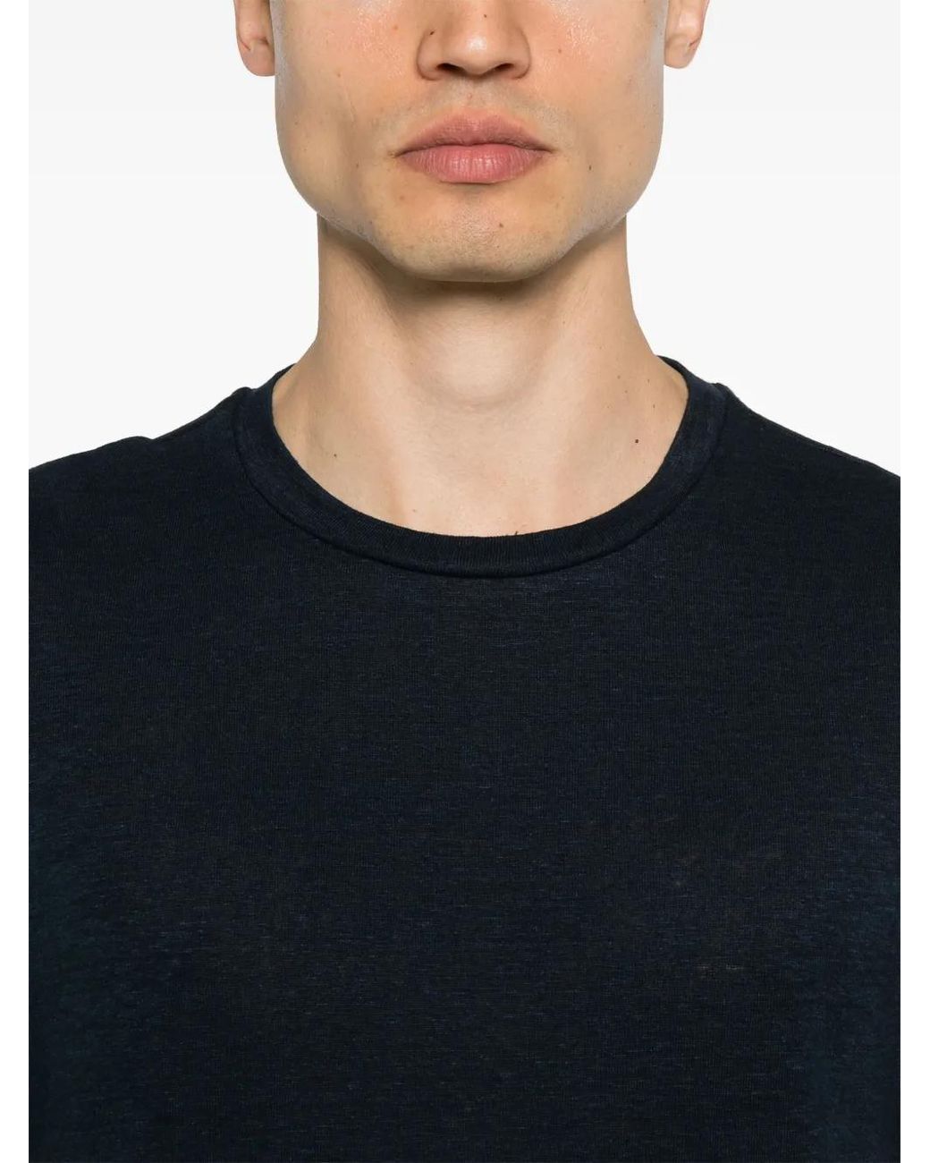 J.Lindeberg Black Coma T-Shirt for men