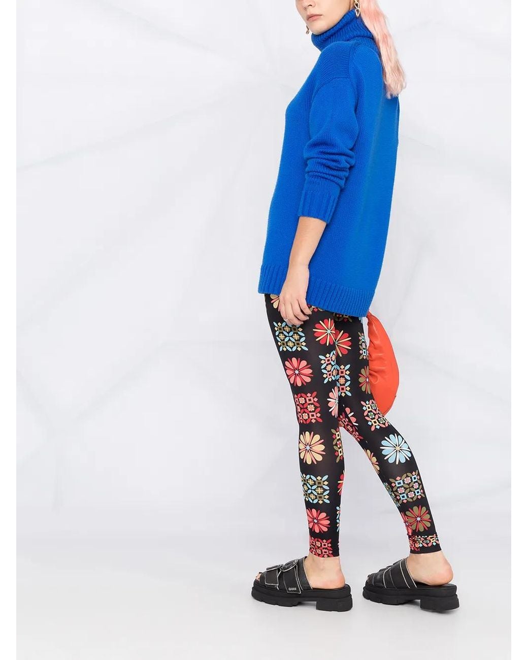 Legging À Fleurs LaDoubleJ en coloris Black