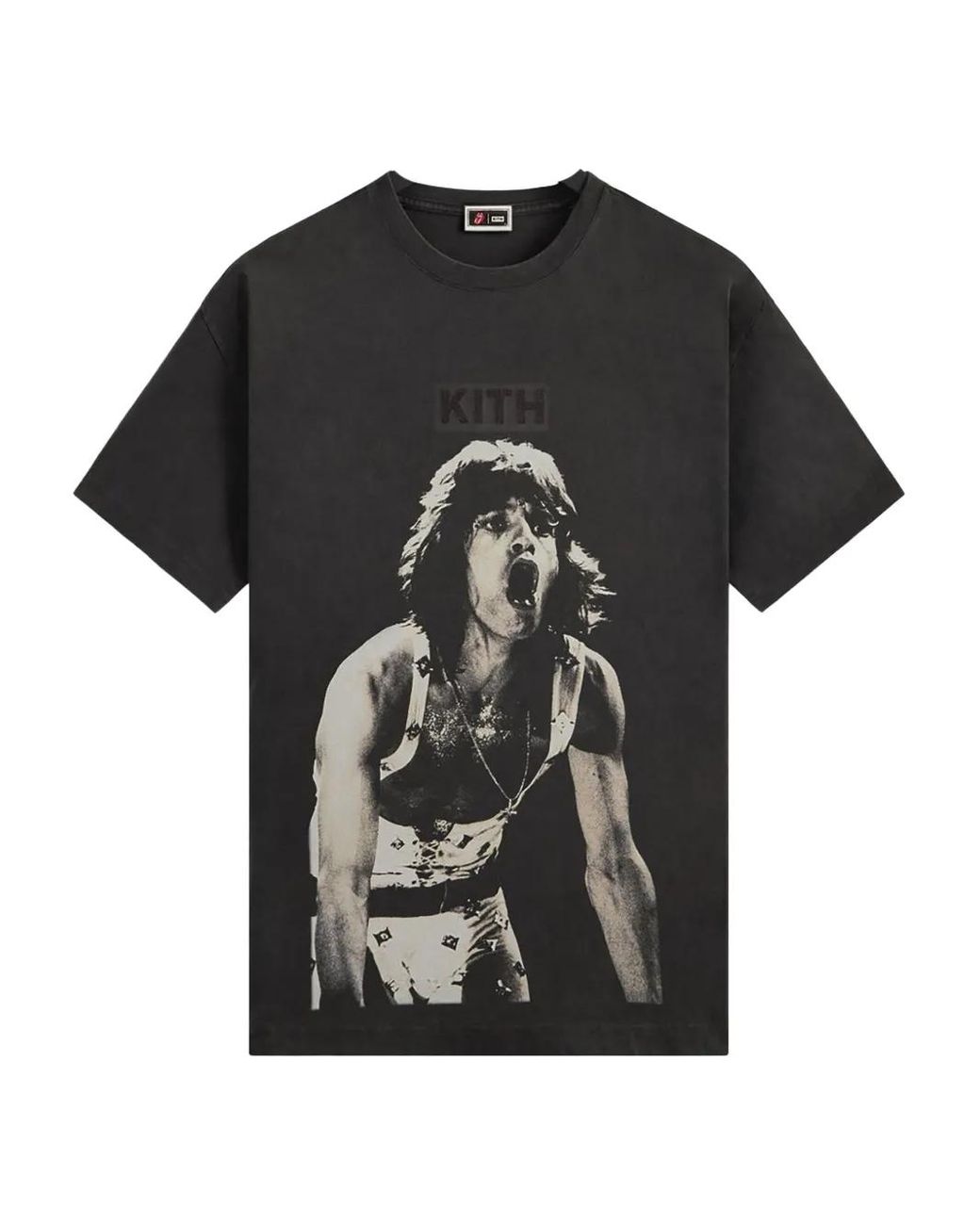 トップス KITH Mick Jagger LON Photo Vintage Tee L Kith X Rolling Stones Mick Jagger T-Shirt in Black for Men | Lyst