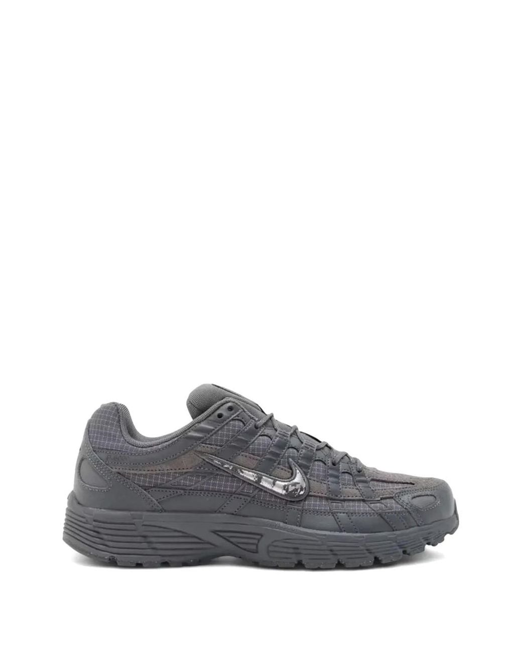 Nike Gray P-6000 Low-Top Sneakers for men