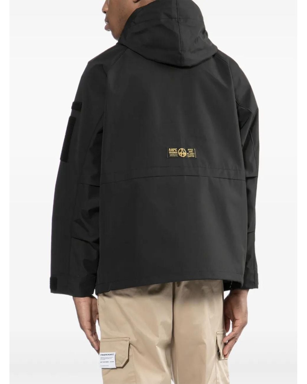 Aape By A Bathing Ape Jacke Mit Logo-Patch in Black für Herren