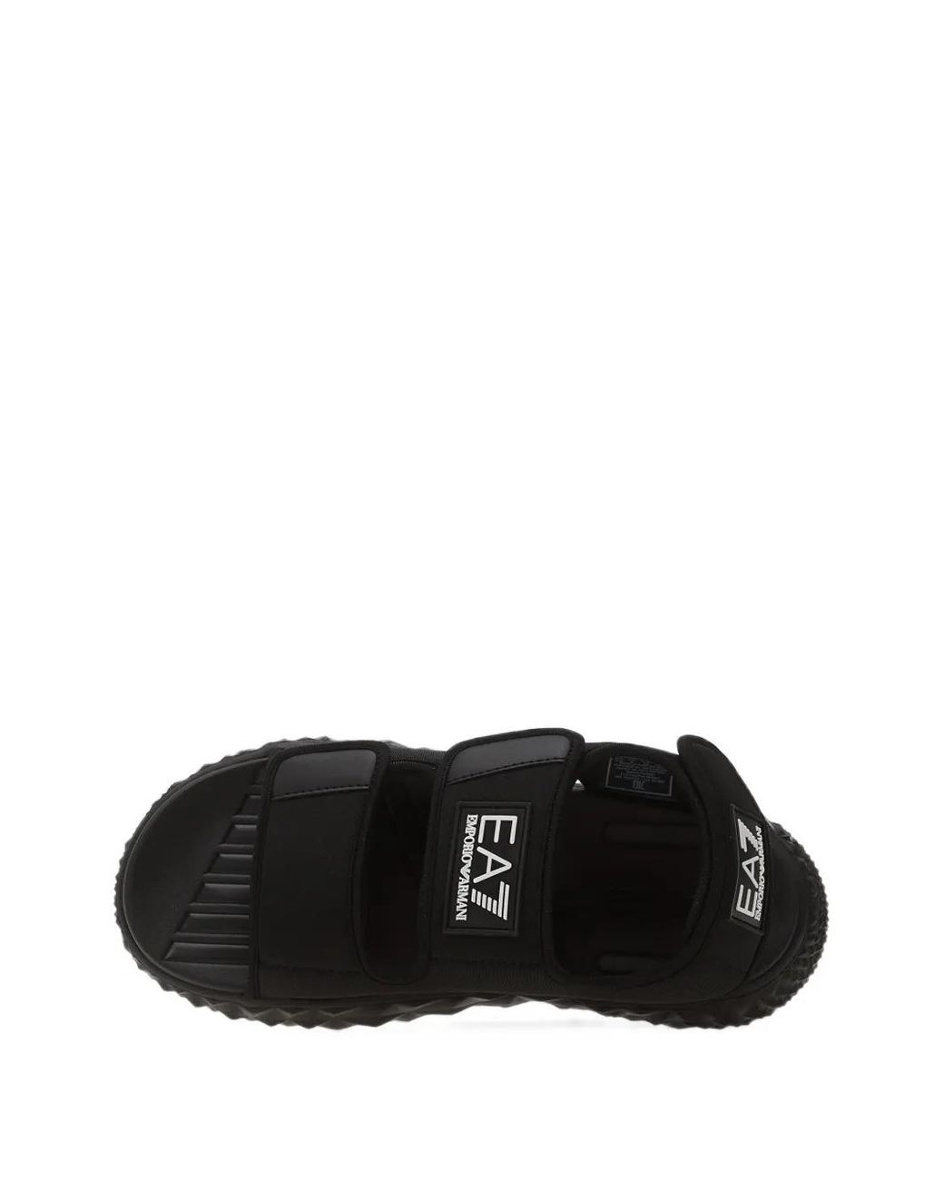 EA7 Black Kombat Sandal