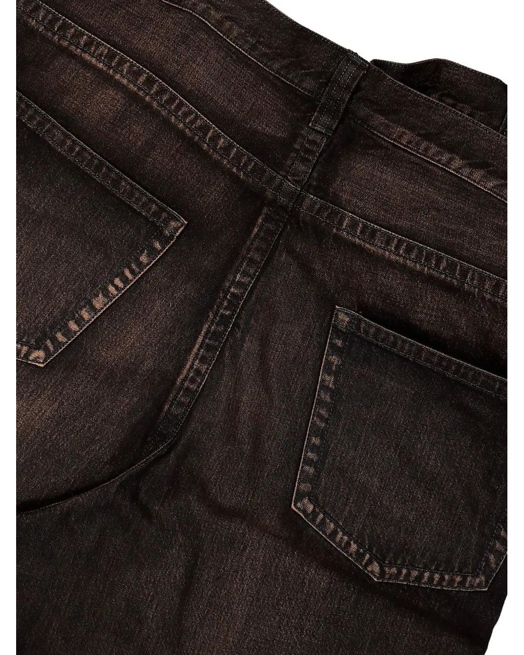 Maison Mihara Yasuhiro Black Pocket Jeans for men