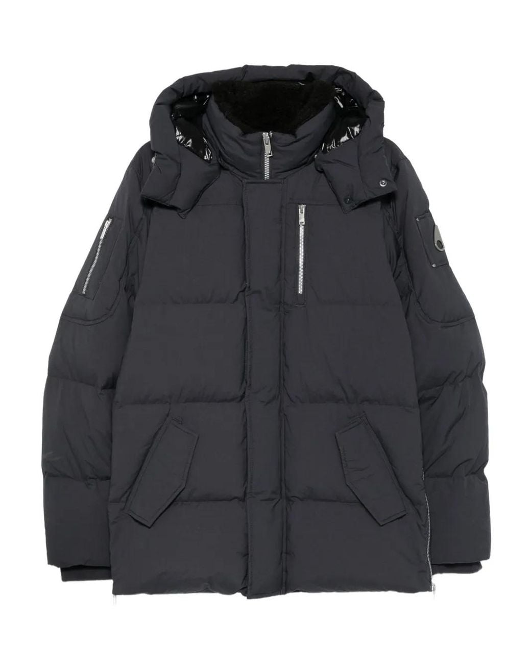 Moose Knuckles Everest 3Q Jack in het Black voor heren