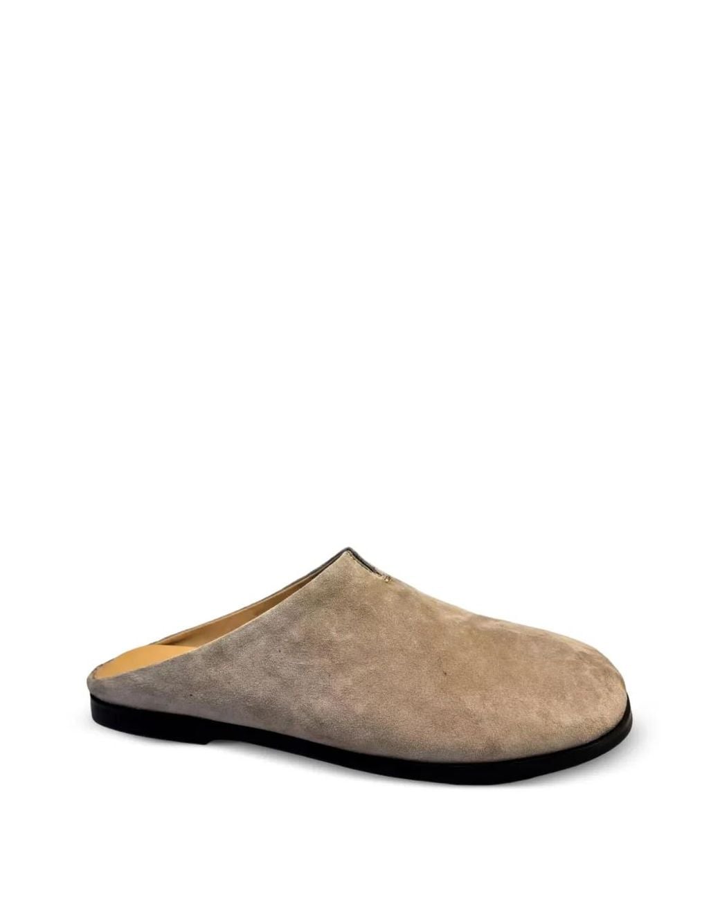 SERGIO MORETTI FIRENZE Brown Mules Plates En Daim