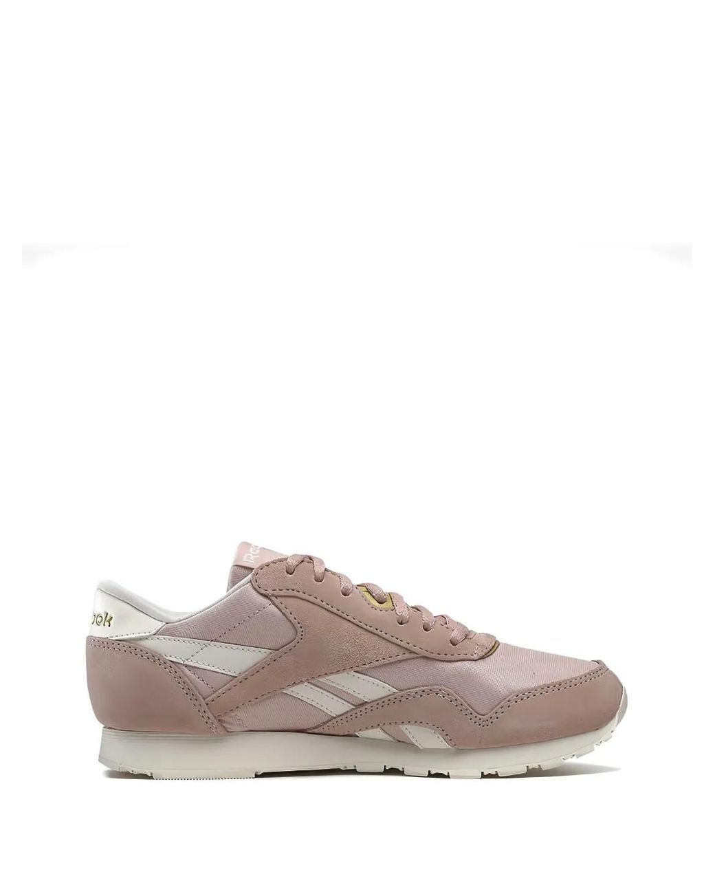 Reebok Pink Classic "Possibly/Chalk" Sneakers
