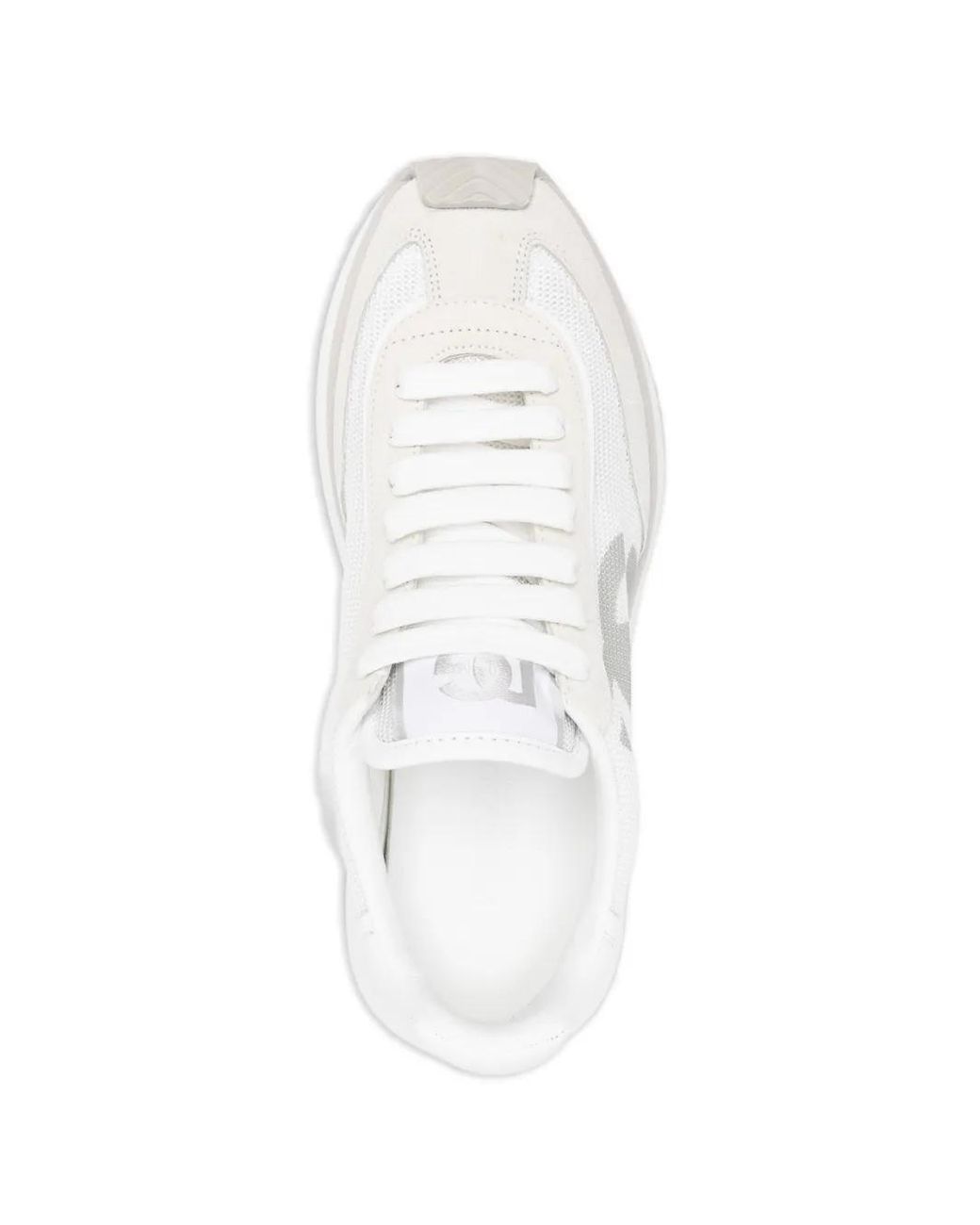 Dolce & Gabbana White Logo-Print Sneakers