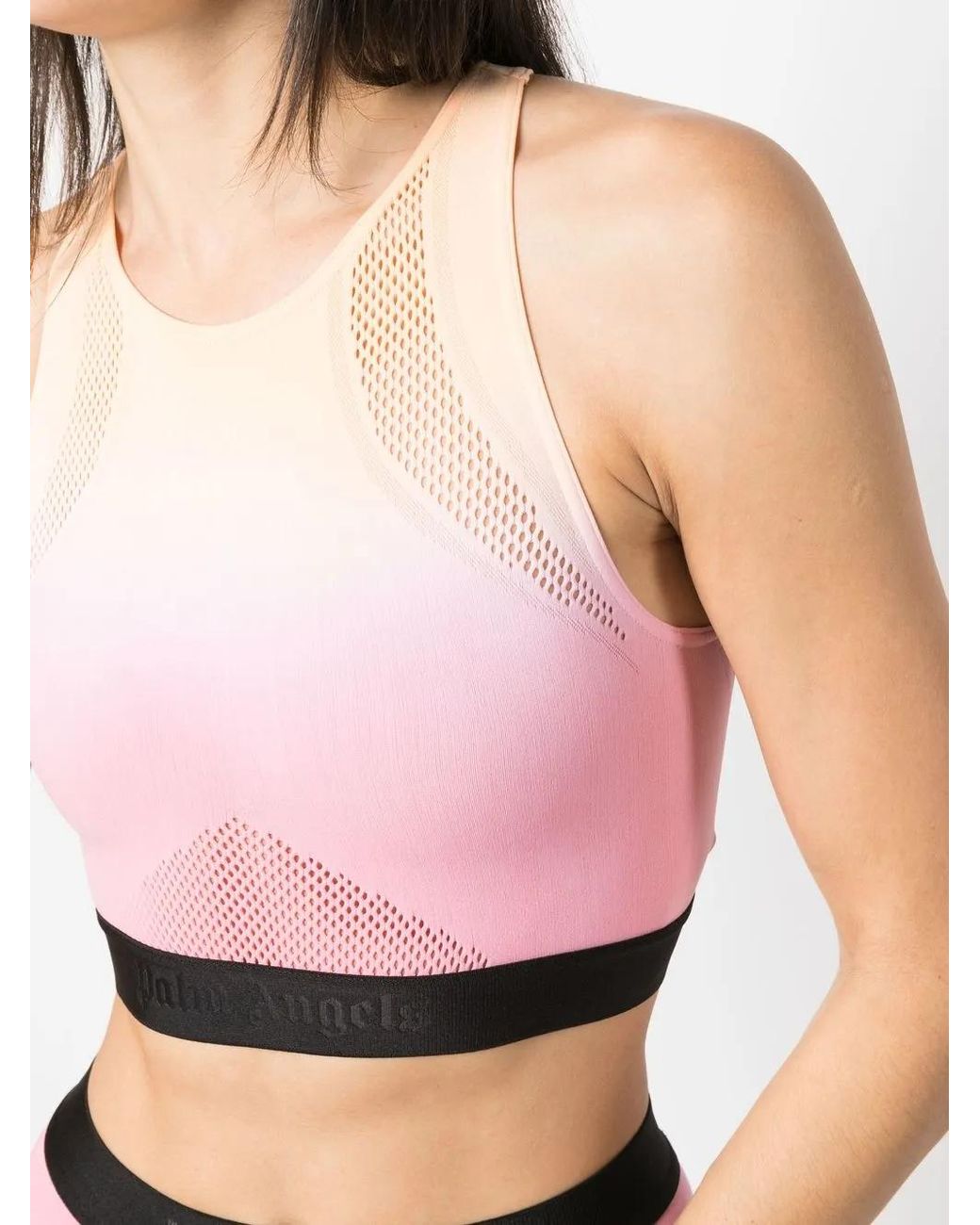 Palm Angels Pink Shades Sports Top