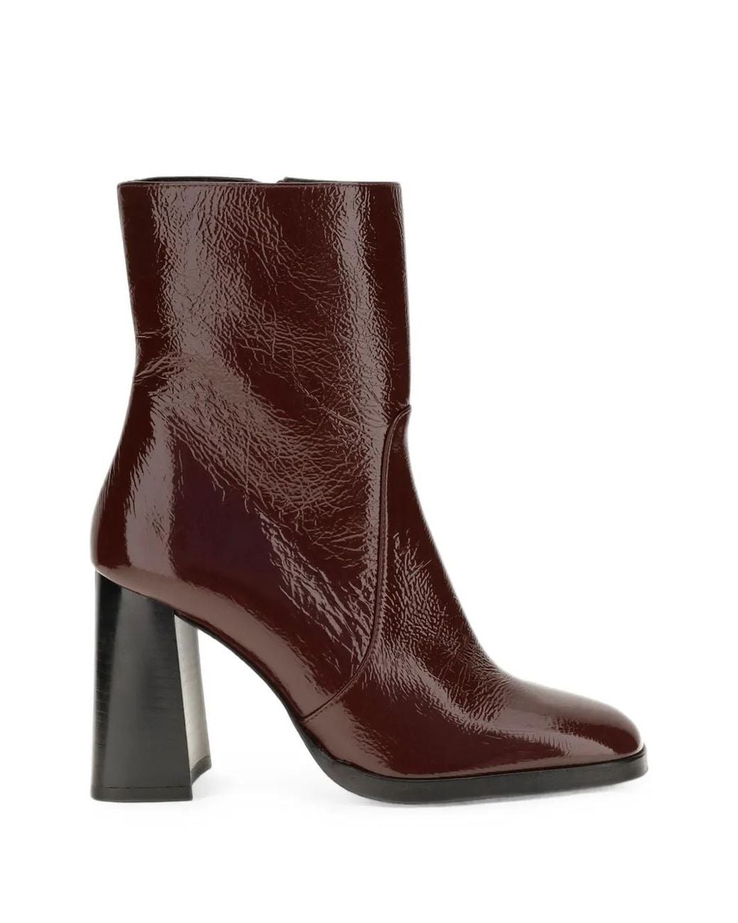 Stuart Weitzman Brown Vera Zip Ankle Boots