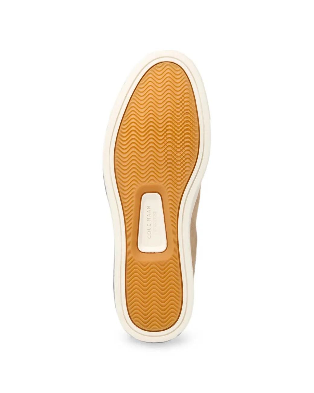 Cole Haan Natural Grandprø Luxe Slip-On Sneakers for men